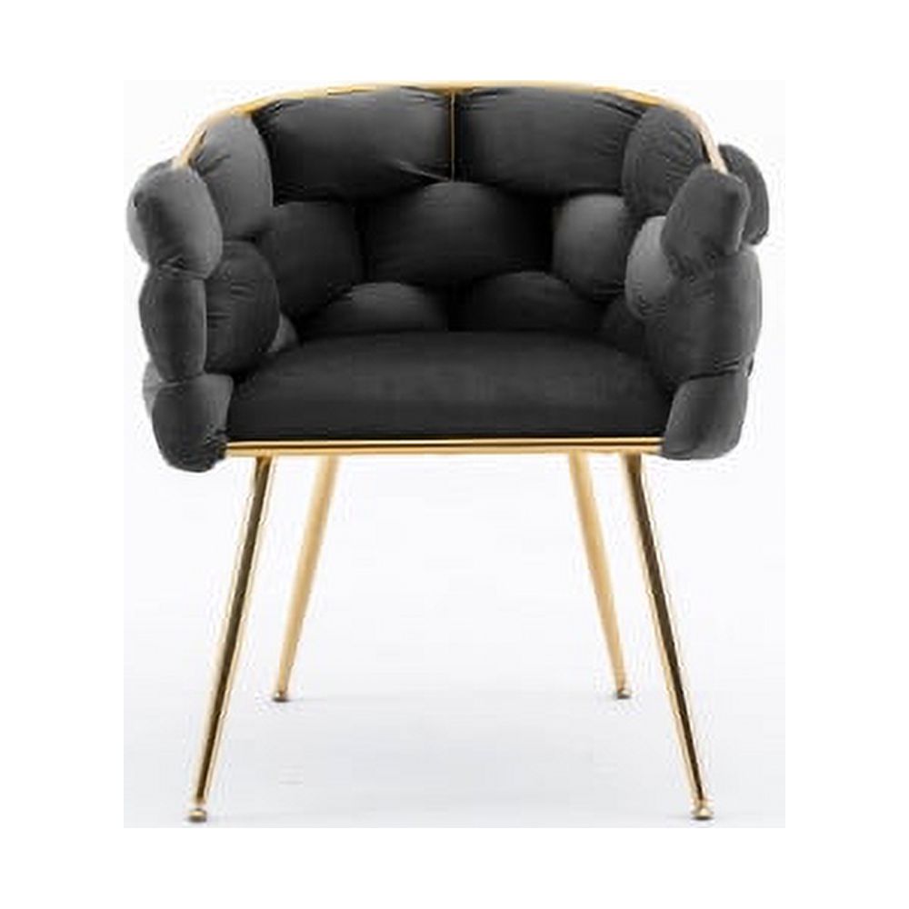 Velvet Accent Armchair H566