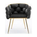 Velvet Accent Armchair H566