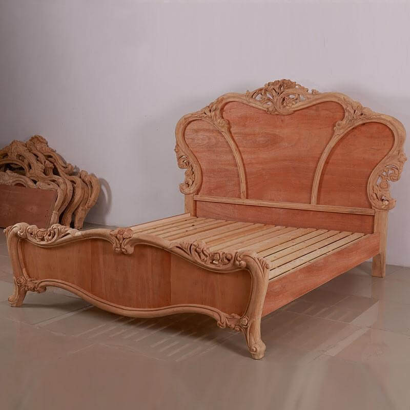 4-Piece Leather Bedroom Furniture Set M787620