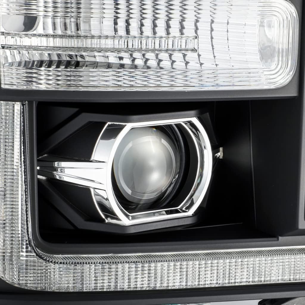 Projector Headlights LED Black X2630
