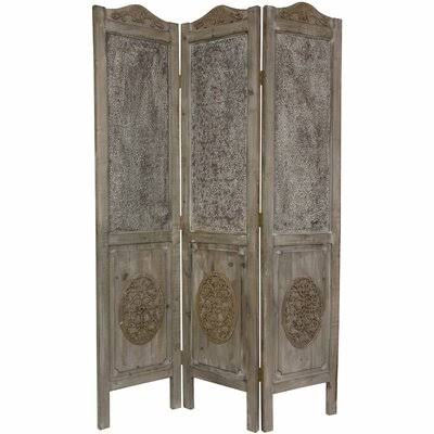 Closed Mesh 3 Panel Room Divider W2354