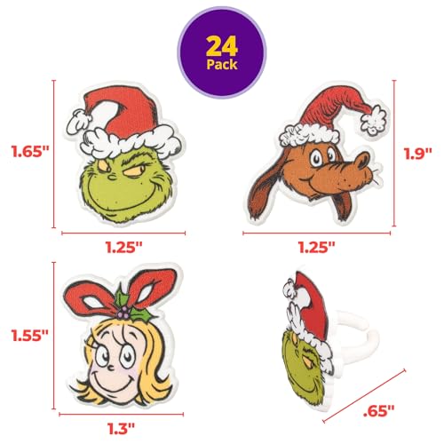 Christmas Cake Toppers 24 Pack L1533