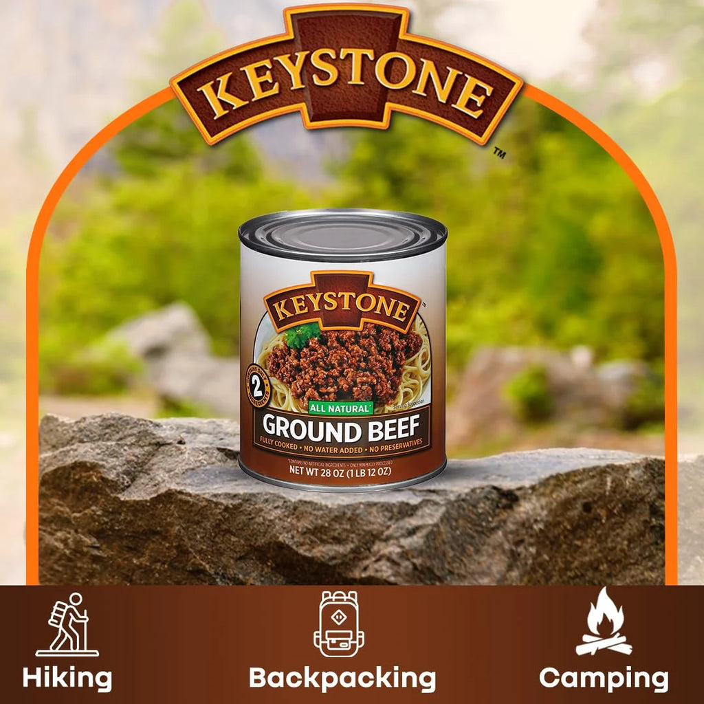 All Natural Ground 28 Ounce Canned Meat Family Pack Of 3 B335