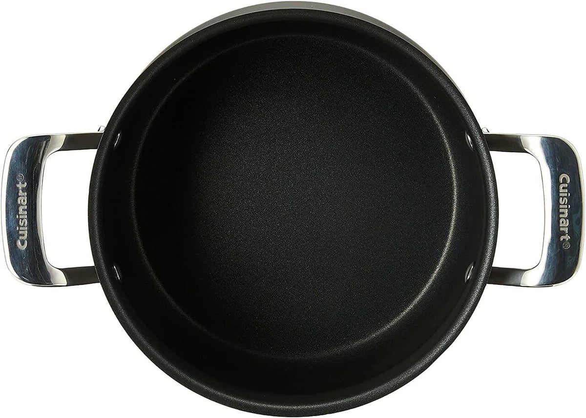 5-quart Hard Anodized Dutch Oven with Glass Cover D3247