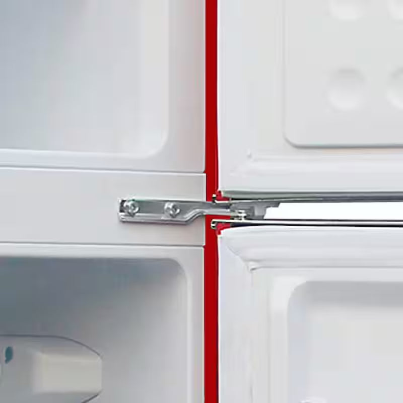Retro Mini Refrigerator with Top Freezer F6431