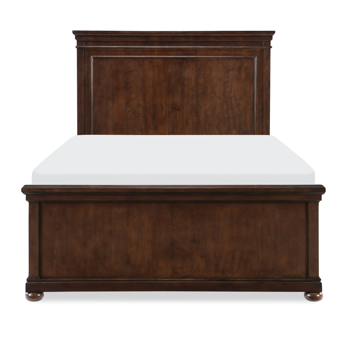 Full Panel Bed Warm Cherry E76568
