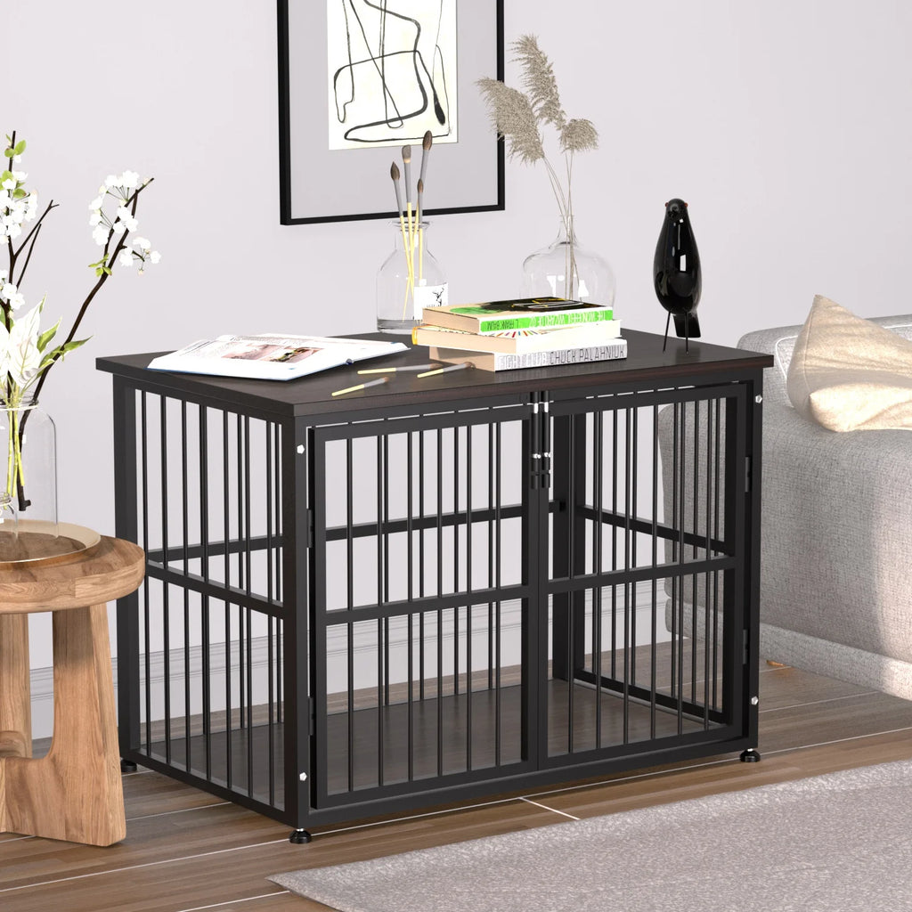 48Inch Heavy Duty Wooden Dog Crate N30048