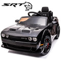 Black Licensed Dodge Challenger Battery Powered Kids Electric Car F1628