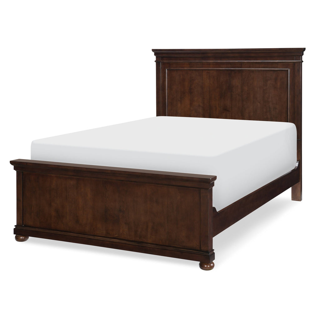 Full Panel Bed Warm Cherry E76568