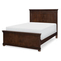 Full Panel Bed Warm Cherry E76568