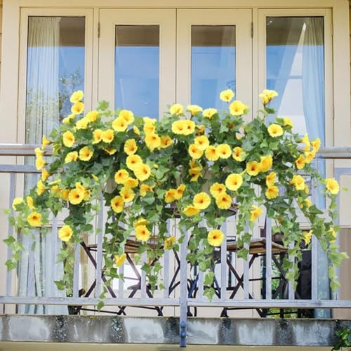 26in Artificial Morning Glories M20720