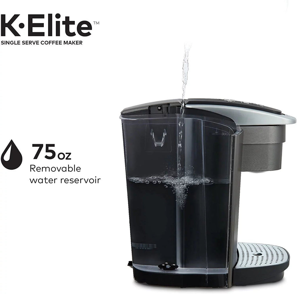Brushed Slate Single Serve K-Cup Pod Coffee Maker V23584