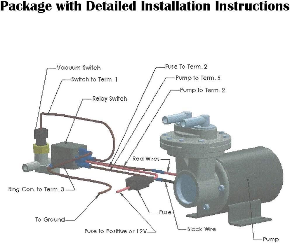 Electric Vacuum Pump Kit For Brakes K53760