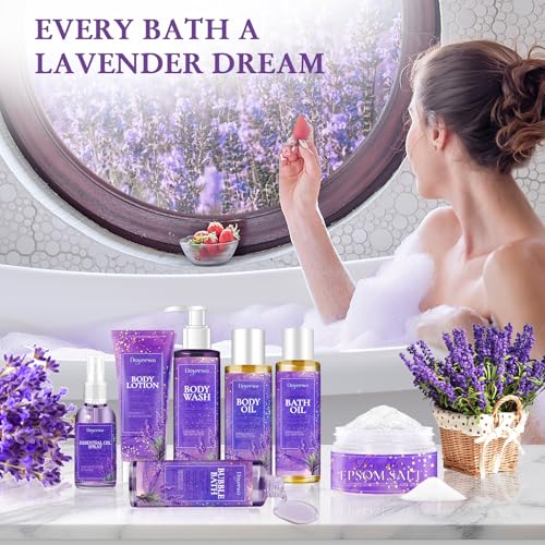 Lavender Bath Body Care Spa Set C20369