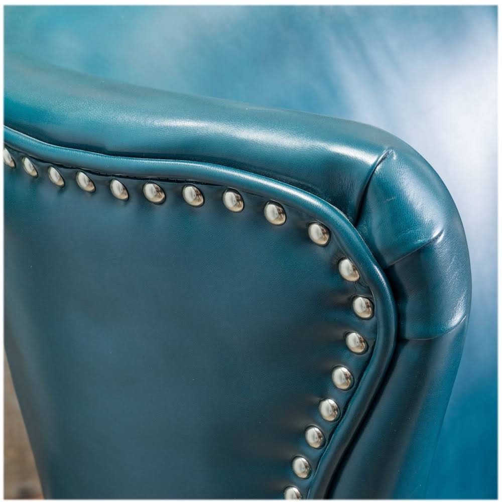 Teal Wing Chair R729