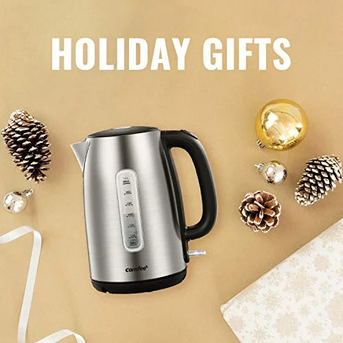 Stainless Steel Cordless Electric Kettle 1500W 1.7 Liter I393703