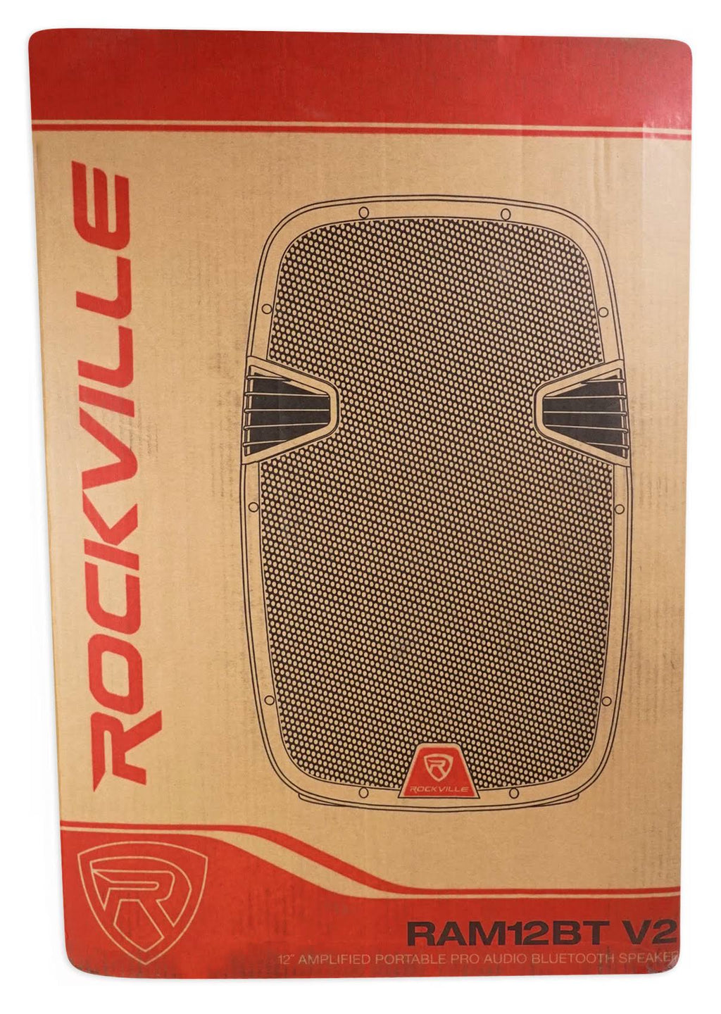 Portable Rechargeable DJ PA Speaker with 2 Mics Y83075