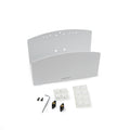 White Vertical Small CPU Holder B879