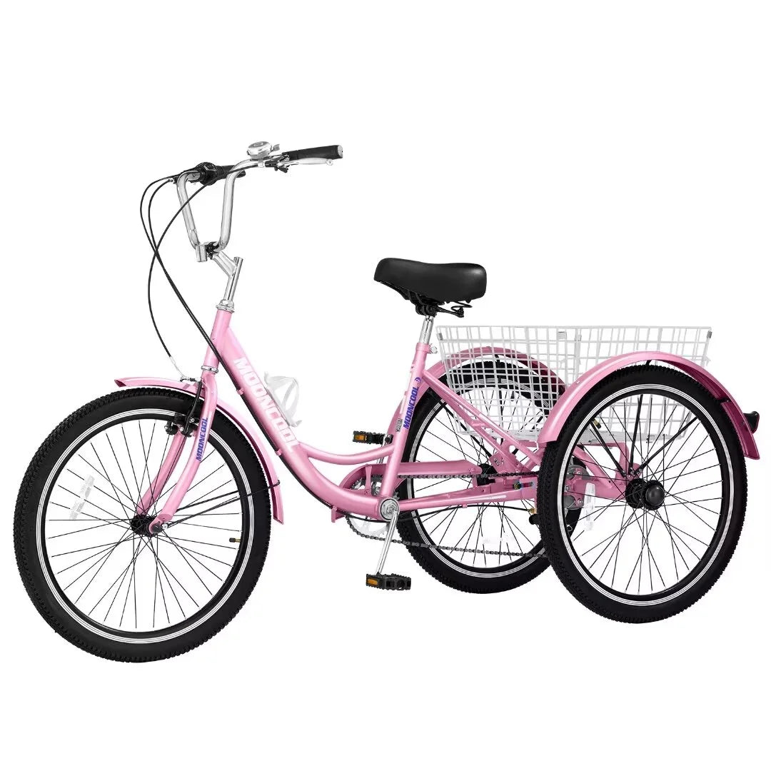 20 Adult Tricycle 7 Speed with Large Basket M518750