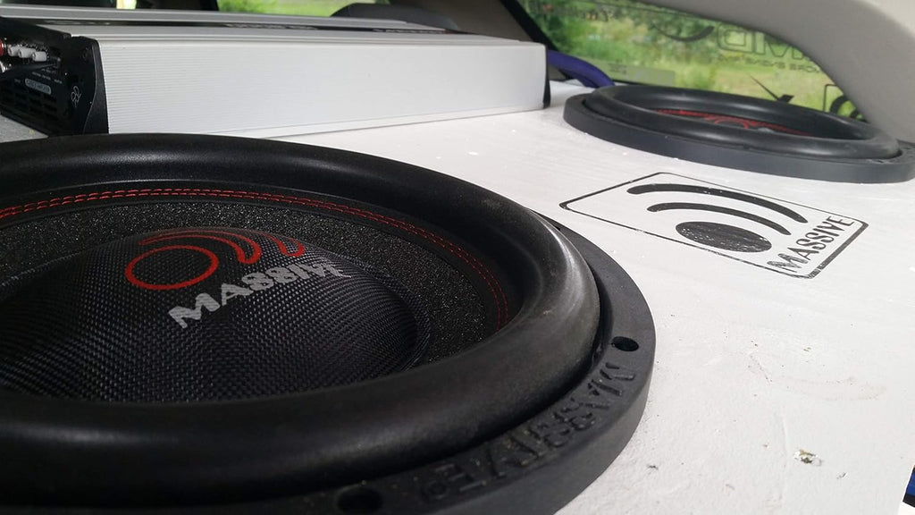 6.5 Inch Car Audio Subwoofer, 250 Watt RMS, Dual 4 Ohm O9504