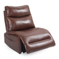 Genuine Leather Electric Power Recliner Chair with USB Charge Ports, 33.5'' Extra Large Width L150693