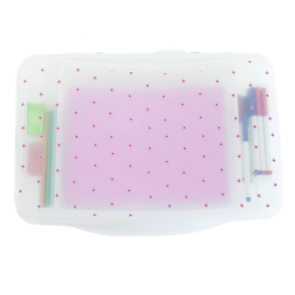 Foldable Lap Desk with Pink Flowers T84546