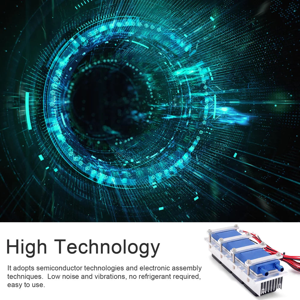 Semiconductor Cooling System DIY Kit Thermoelectric Peltier Refrigeration Cooler 288W K25331