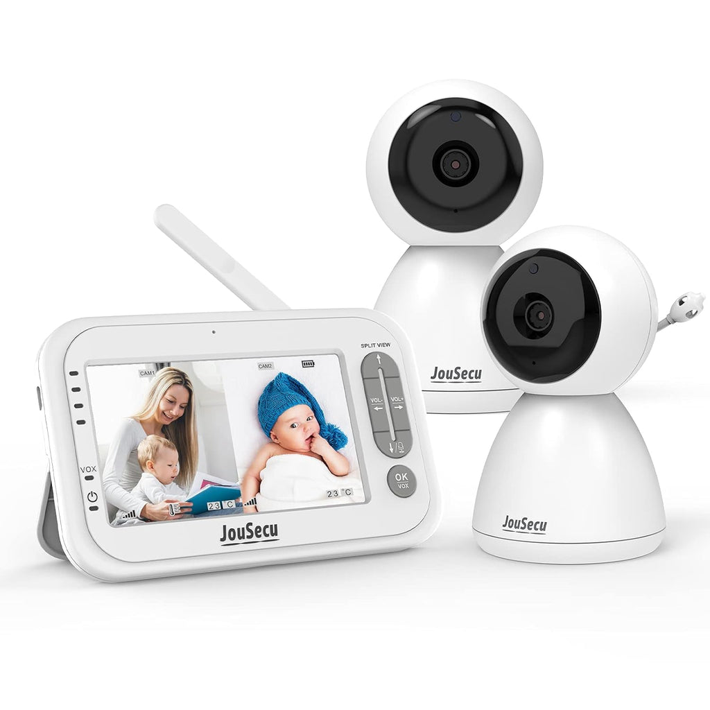 4.3 Inches LCD Video Baby Monitor with Night Vision D8647