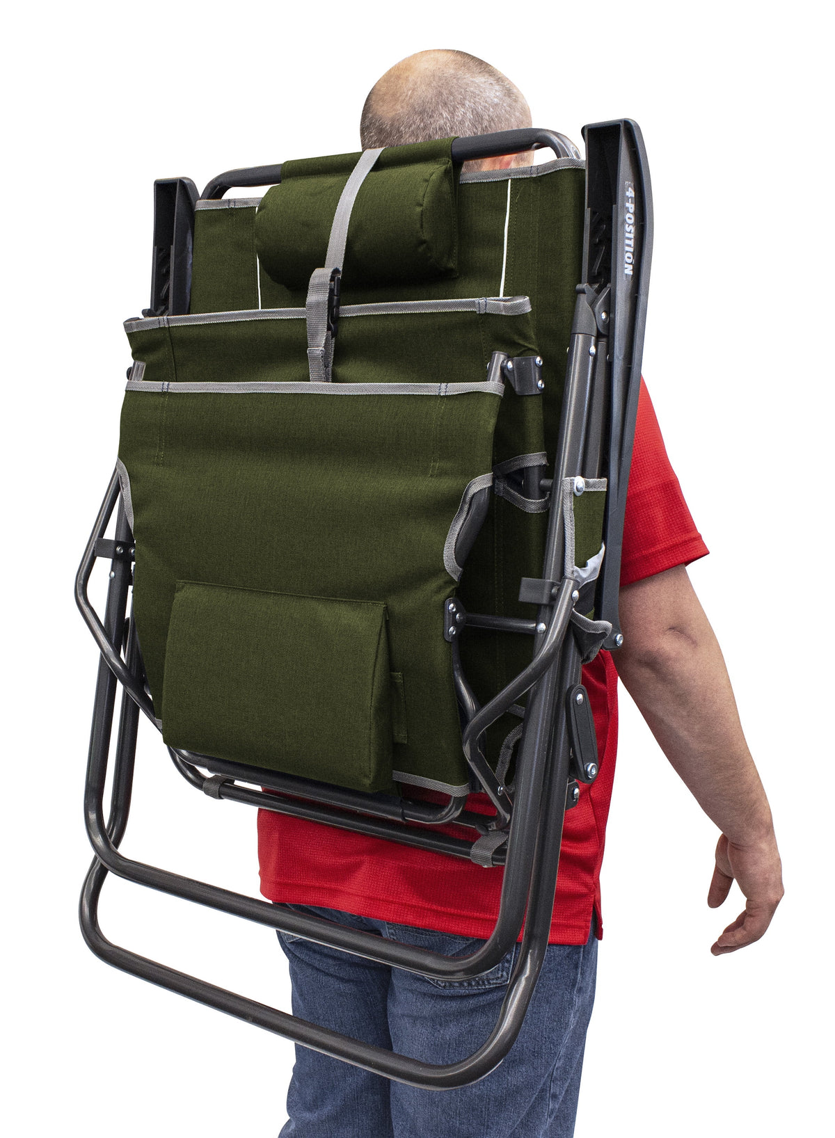 Adjustable Folding Recliner Camping Chair N311346