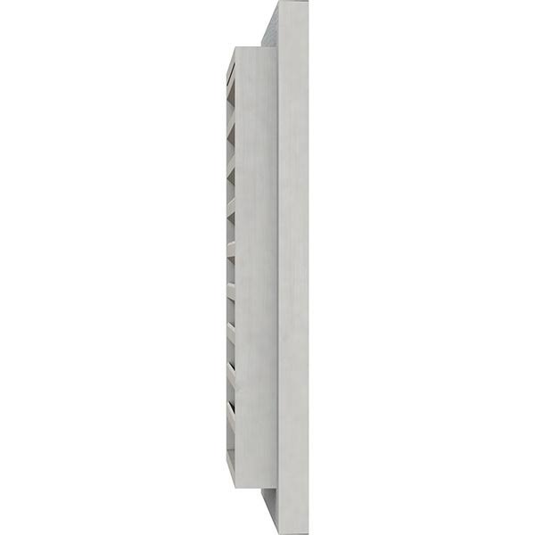 Primed Functional Rough Saw Vertical Gable Vent T363