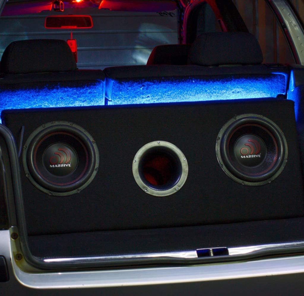 6.5 Inch Car Audio Subwoofer, 250 Watt RMS, Dual 4 Ohm O9504
