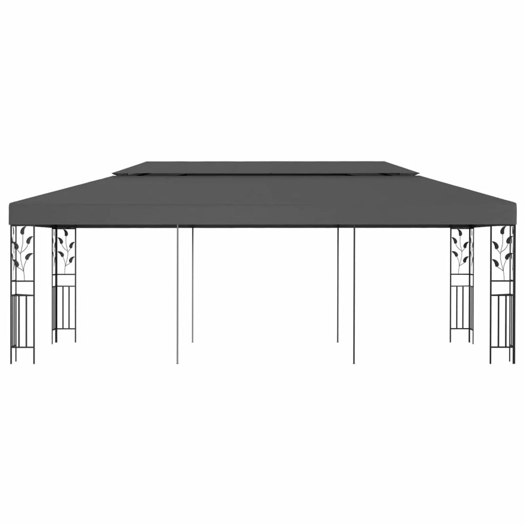Blue Steel Frame Party Tent Gazebo Canopy Shelter L6555