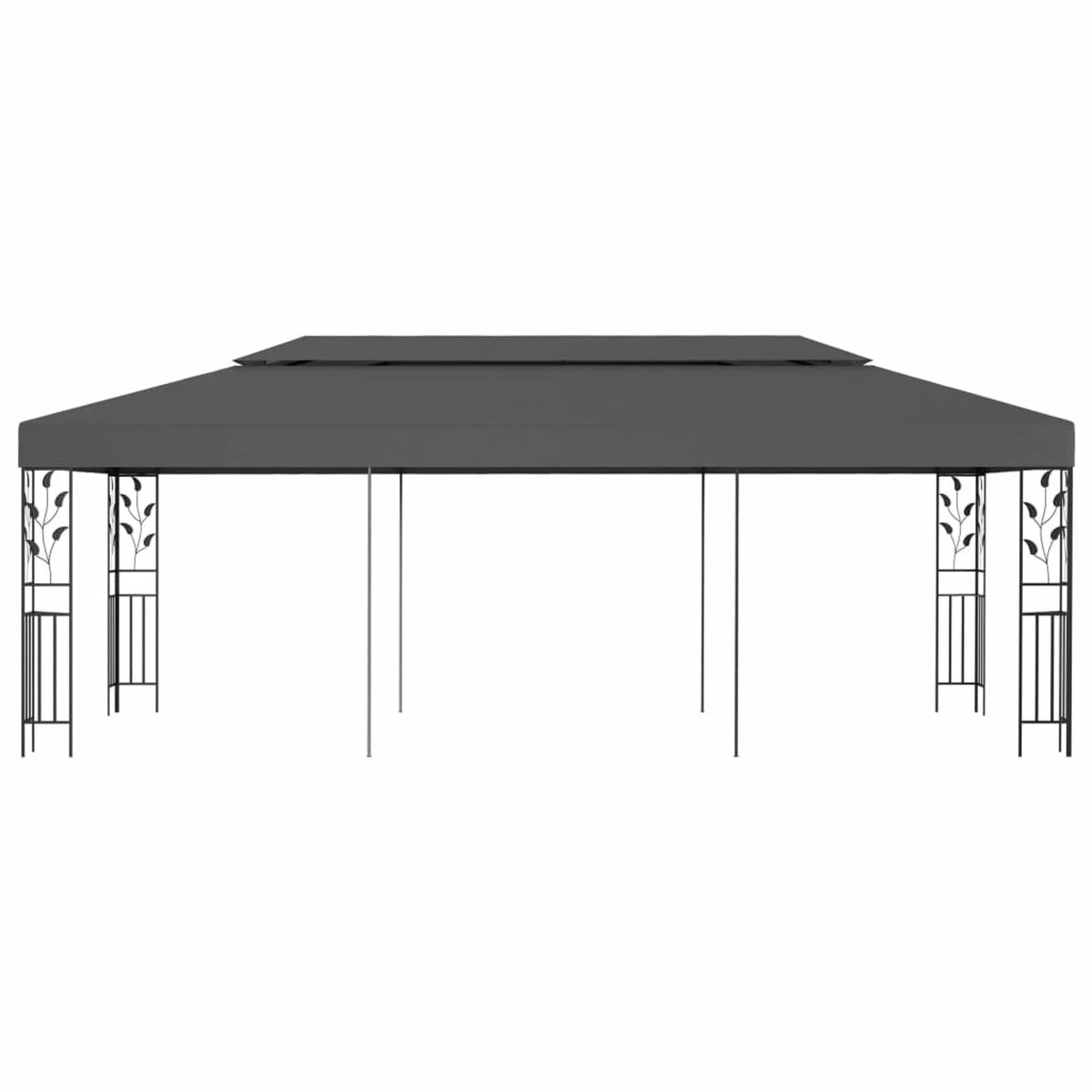 Blue Steel Frame Party Tent Gazebo Canopy Shelter L6555
