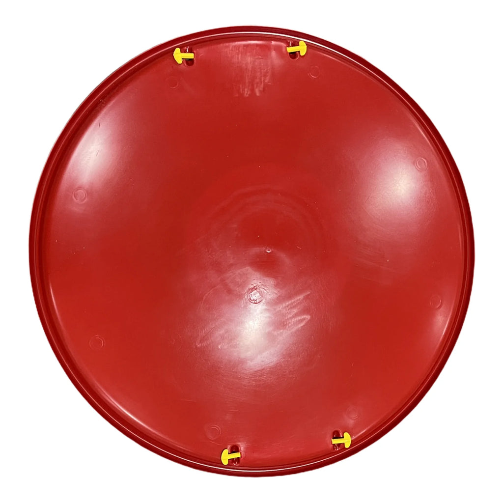 Red 28 Inch Round Snow Sled H65936