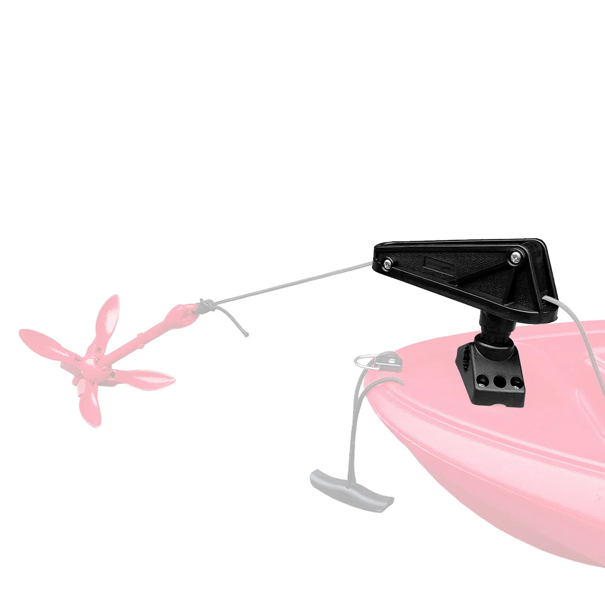 Anchor Lock with Release System Side Deck Mount for Kayaks Canoe Small Boat J24185