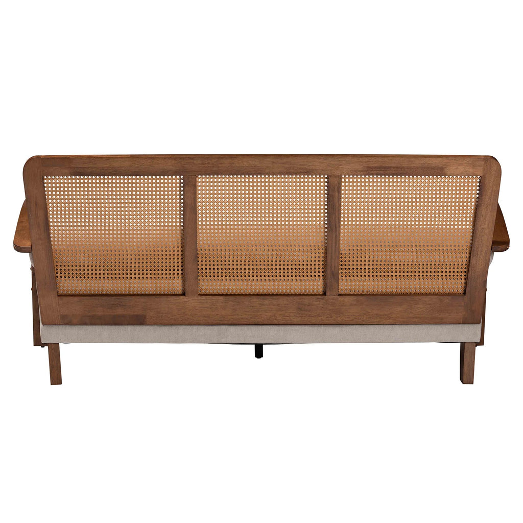 Walnut Brown Sofa S8408