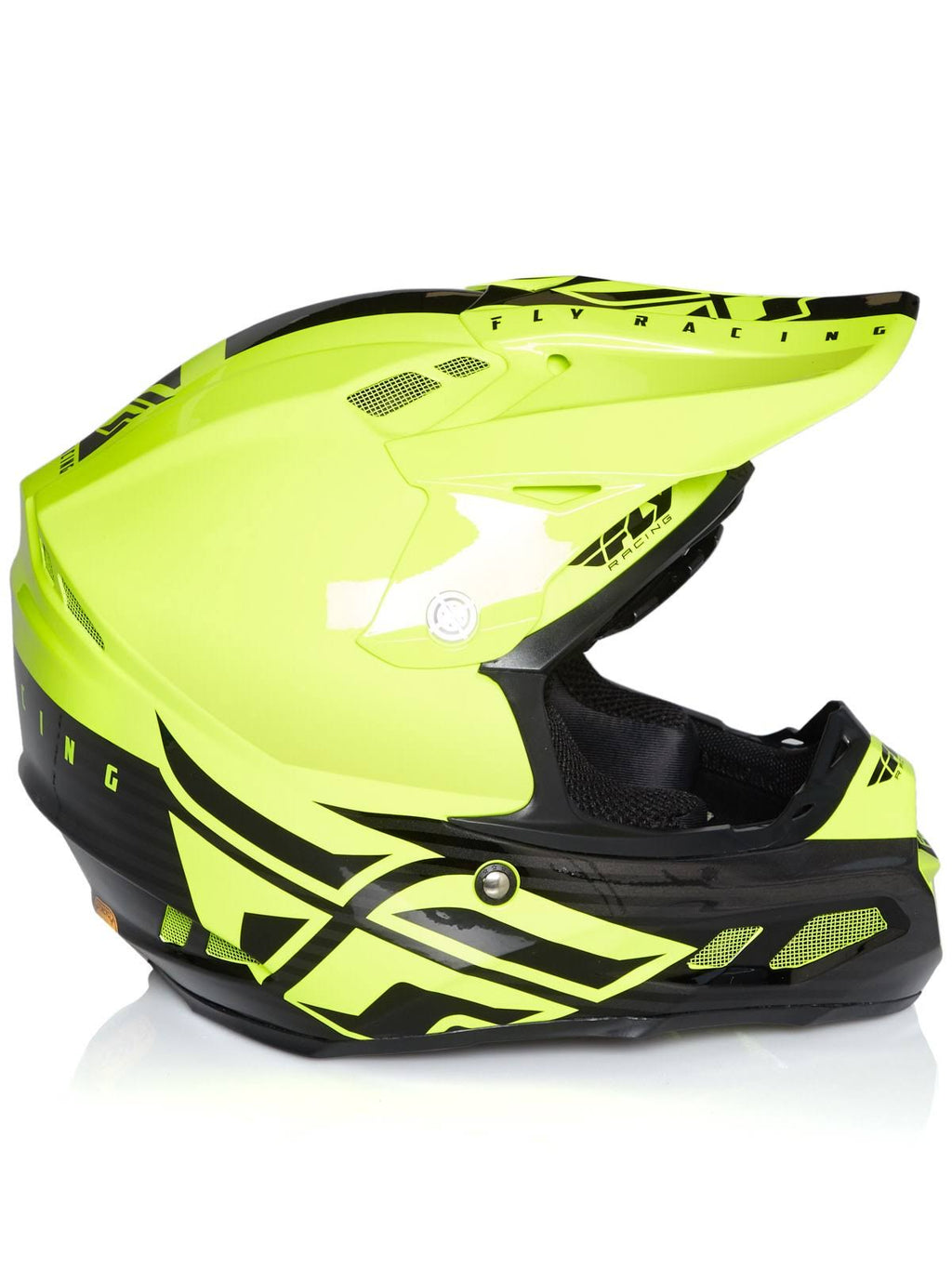 Hi-Vis Black Carbon Shield Helmet S16593