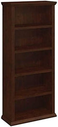 Antique Cherry 5-Shelf Bookcase F72830