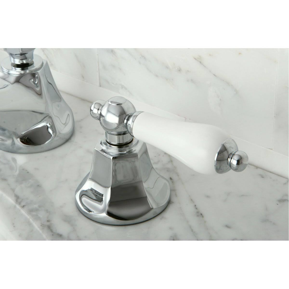 Antique Brass Widespread Bathroom Faucet J861150