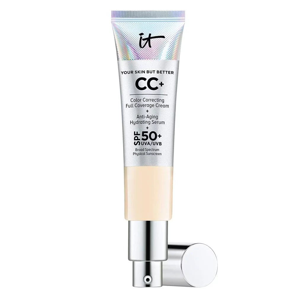 Fair Color Correcting Full-Coverage CC Cream SPF 50 Sunscreen 1.08 fl oz V7416