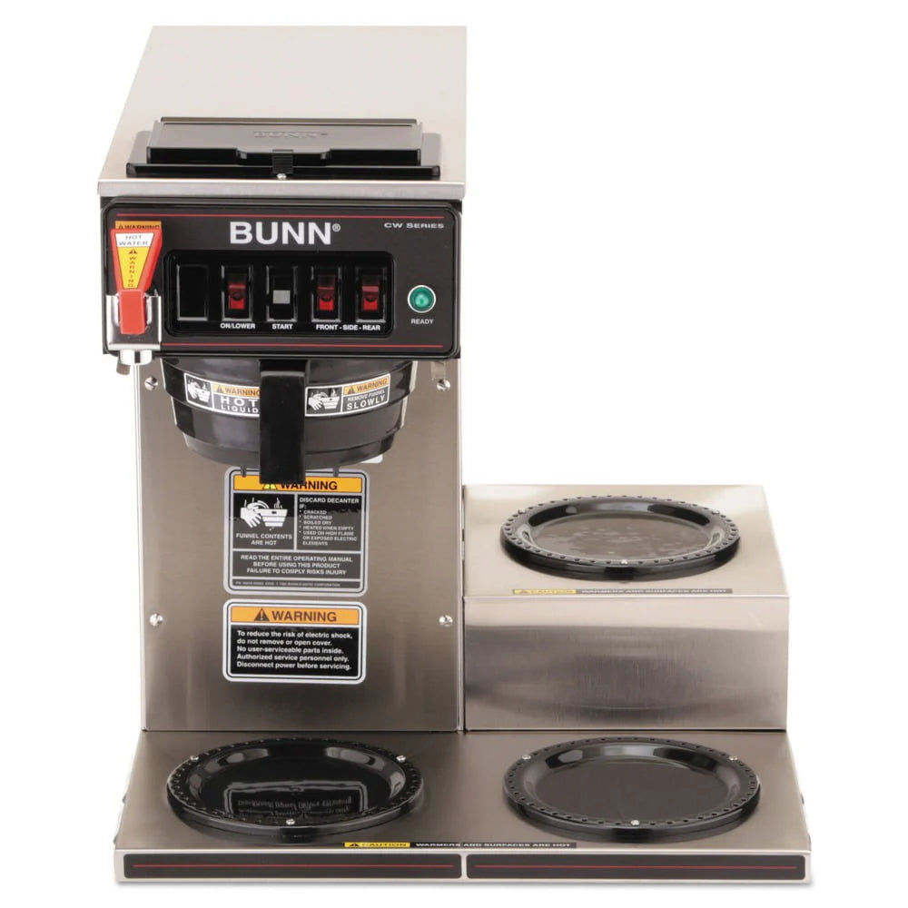 3 Burner 12-Cup Automatic Coffee Brewer C1019