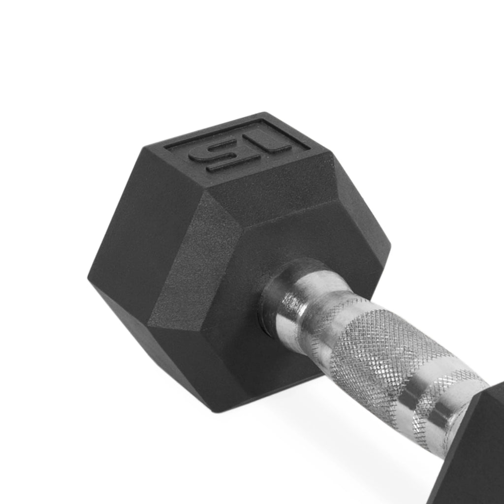 30 lbs Coated Hex Dumbbell O976