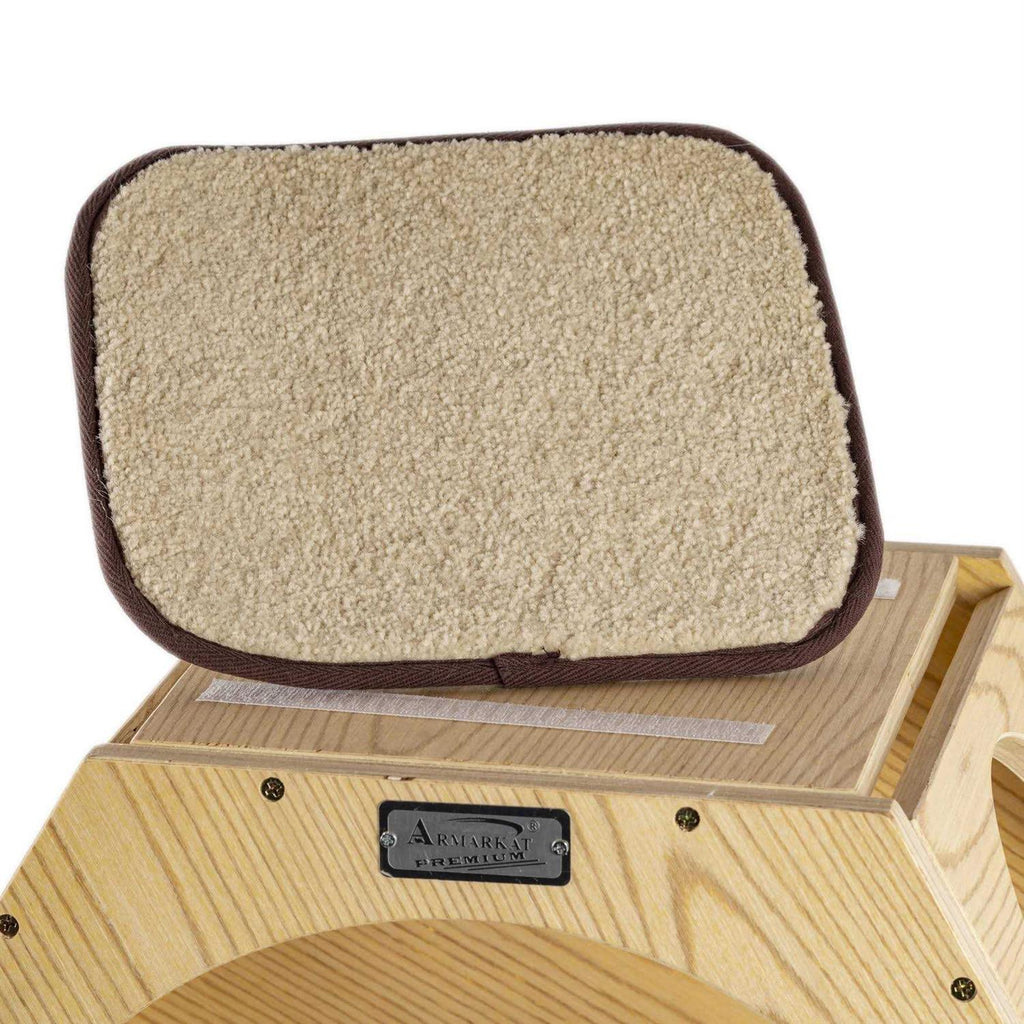 Set of Two Natural Wood Wall Tree Additions B627634