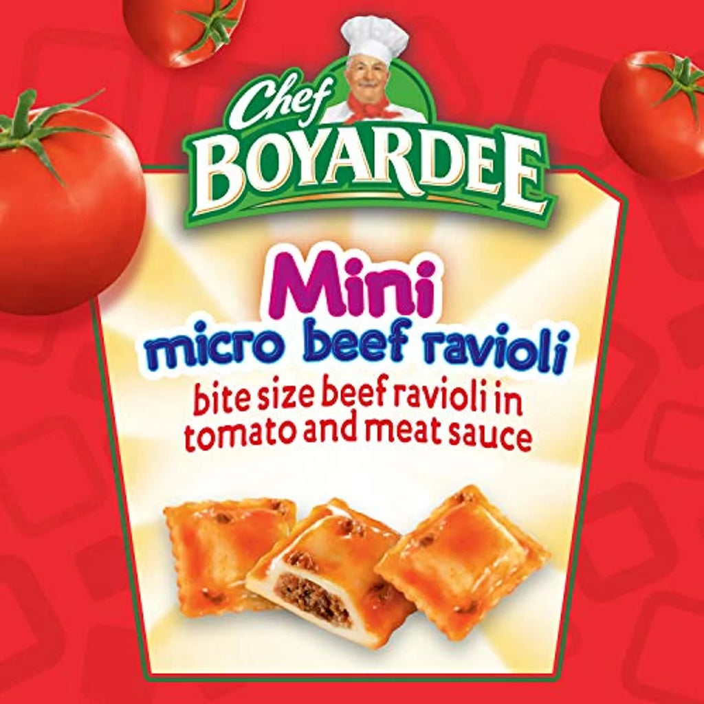 Mini Micro Beef Ravioli & Meatballs, 7.5 Ounce (Pack Of 12) I2767