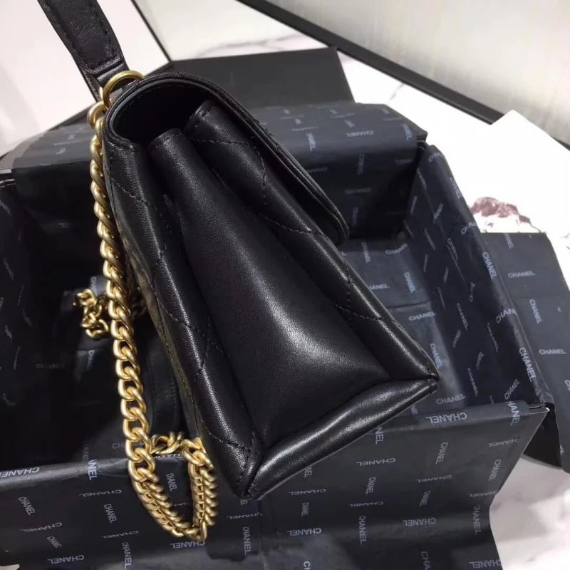 Flap Bag With Top Handle G688