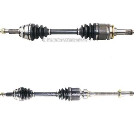 Pair Front CV Axle Shaft N61670