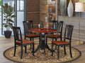 5 PC Small Kitchen Table and 4 Dining Chairs W934495