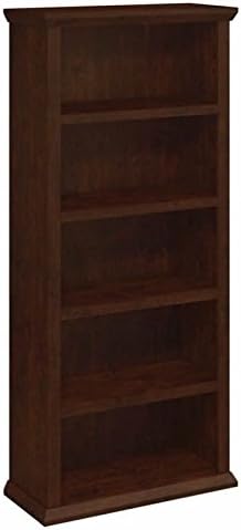 Antique Cherry 5-Shelf Bookcase F72830