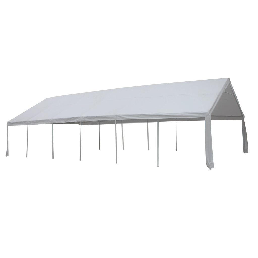 20 X 40 FT White Heavy Duty Outdoor Canopy Tent with Windows C629821
