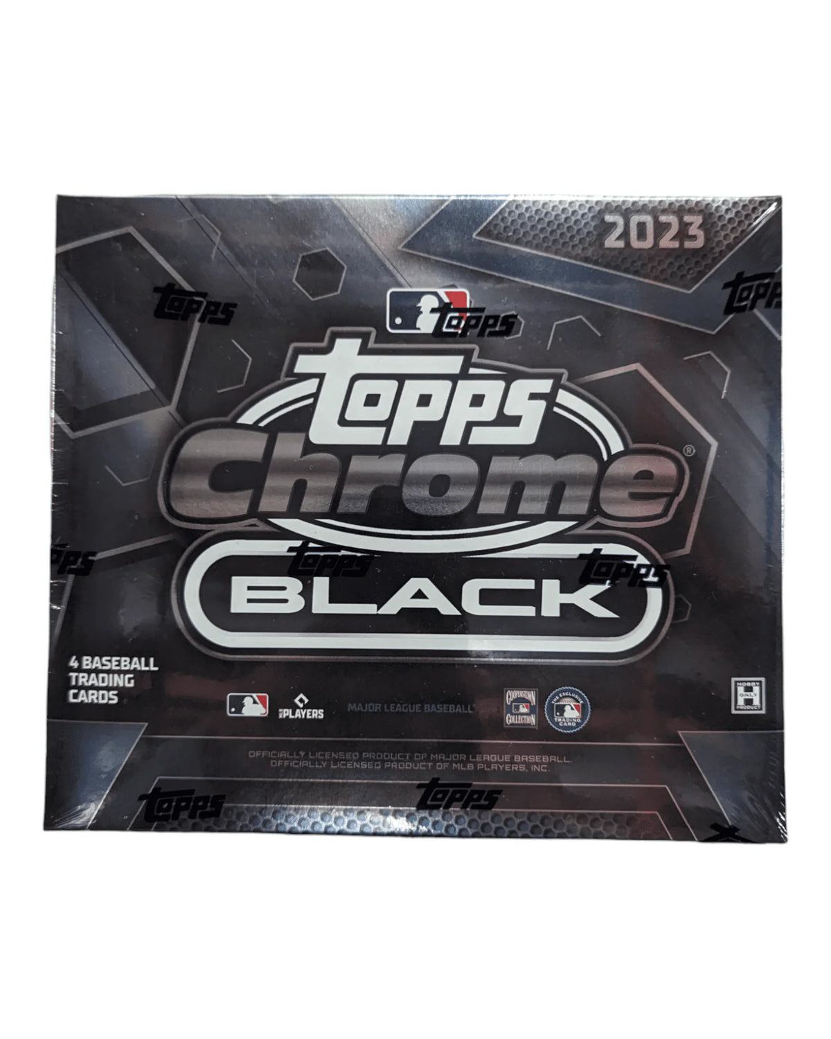 2023 Chrome Black Baseball Trading Card Hobby Box Z18087